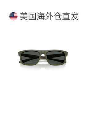 自营emporio armani0ea4235夹式矩形眼镜-灰色 美国奥莱直发