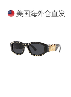 自营Versace  VE 4361 539787 53mm Unisex Geometric Sunglasses