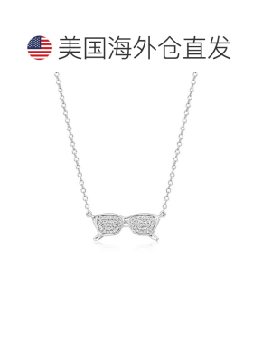 自营ross-simonsRoss Simons纯银钻石太阳镜项链-18英寸 美国奥莱