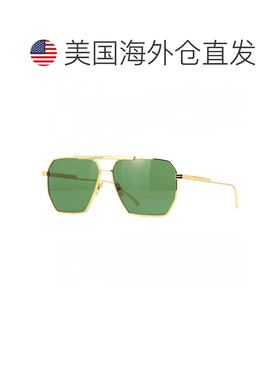 自营bottega venetaBV1012S 004金色/绿色-金色 美国奥莱直发