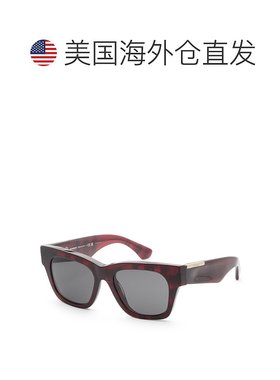 自营 Burberry Women's 52mm Red Checker Sunglasses - red chec