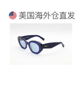 自营salvatore ferragamoSF1080S 435蓝色/灰色-蓝色 美国奥莱直