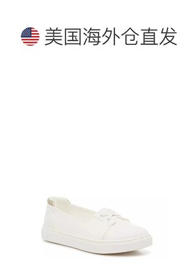 自营Kelly & Katie Edynn Sneakers Women's White Slip-On Comfo