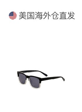 自营 Ben Sherman男士55mm蓝色太阳镜-海军蓝透明水晶 美国奥莱直