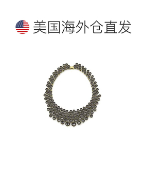 自营eye candyEmma Statement 项链 - 黑色 - 多 美国奥莱直发