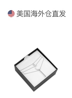 自营 sterling foreverCrescent & Bar 多层项链 - 银白色 美国奥