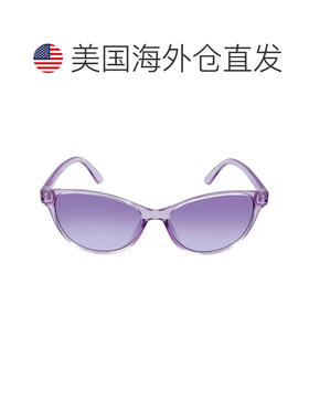 自营Calvin Klein紫色猫眼女士太阳镜CK20517S 551 56 - multi 美