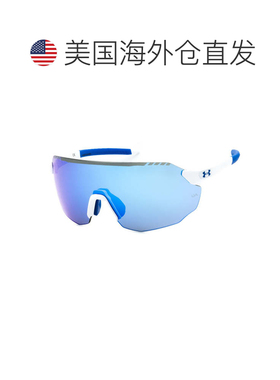 自营under armourUAHALFT IME 0WWK W1白色蓝色/蓝色镜子-白色蓝