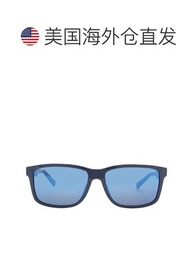 自营Salvatore Ferragamo Blue Rectangular Men's Sunglasses SF