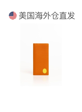 自营Trussardi Leather Men Men's Wallet - brown 美国奥莱直发