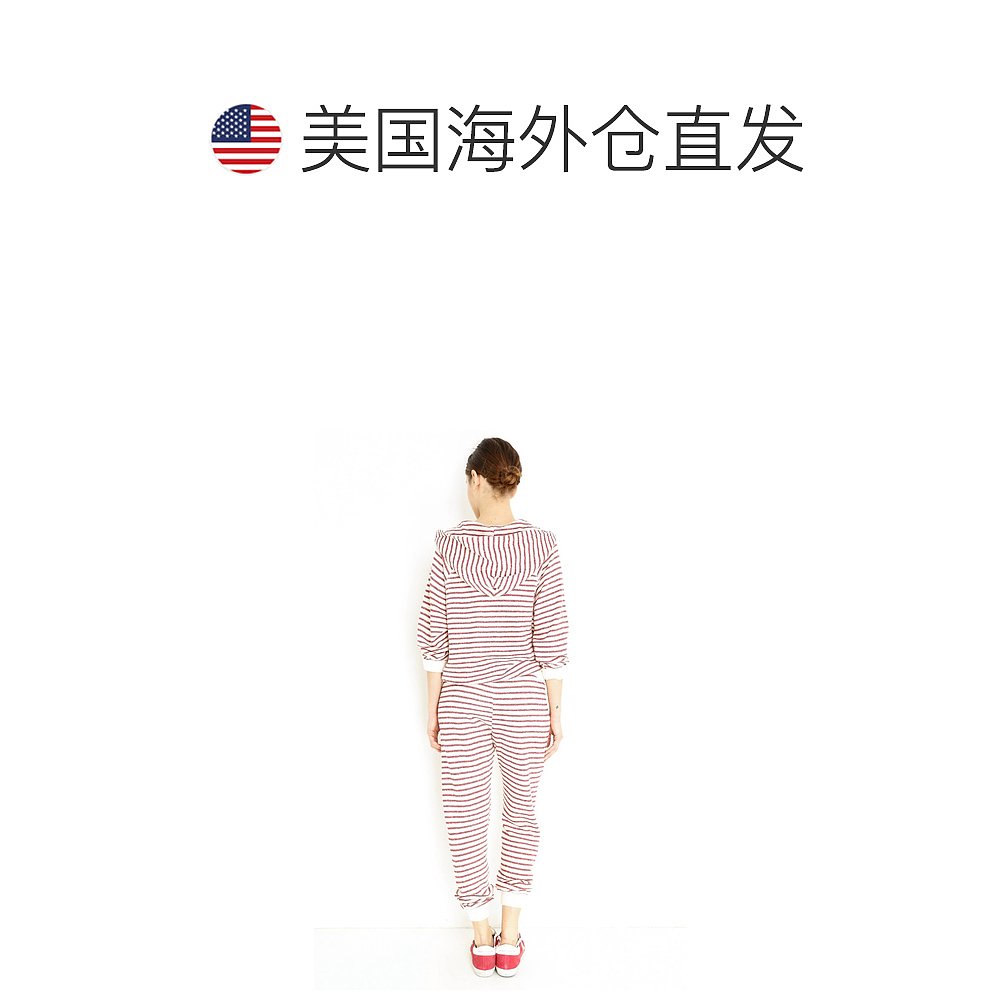 the great.The Tie Sweatpant In Brick Red Stripe brick red st - 图1