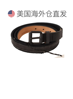 自营Ermanno Scervino Leather Logo Buckle Waist Women Women's