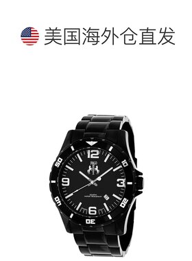 自营Jivago Men's Black dial Watch - black 美国奥莱直发
