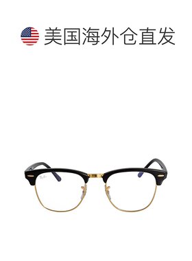自营ray-banRay Ban Clubmaster Blue-Light Clear Unisex Sungla