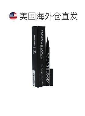 美国直邮Youngblood眼线笔黑色防水小巧便携便携显色清晰1ml正品