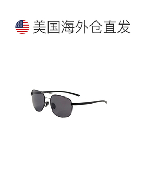 自营Porsche Design Men's 59mm Black Sunglasses - black 美国