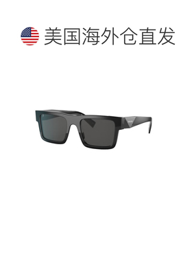 自营Prada  PR 19WS 1AB5S0 52mm Unisex Rectangle Sunglasses -