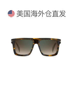 自营david beckhamDb 7134/S Bold Square Tortoiseshell Sunglas