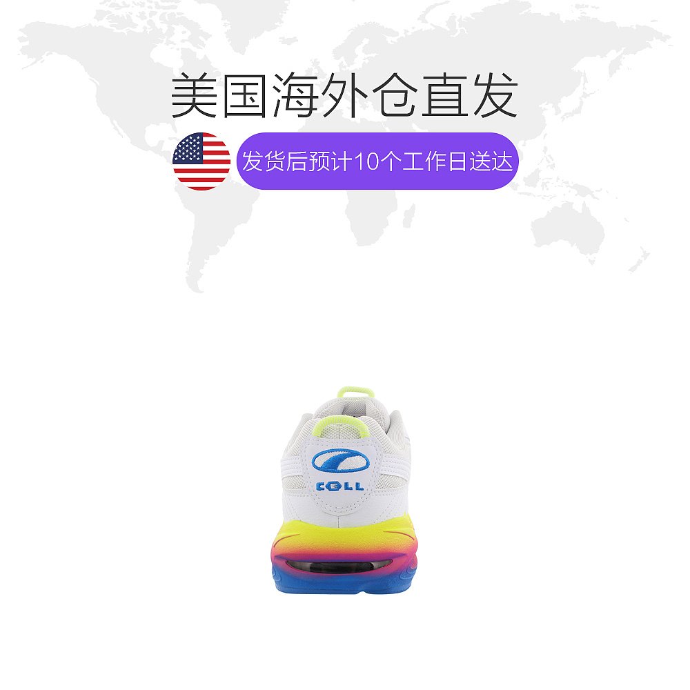 天猫国际美国直购美国直邮puma彪马Cell Speed Fresh Wht男子炫彩防滑时尚跑步鞋1
