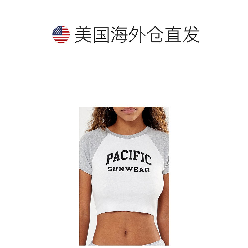 【美国直邮】pacsun 女士 上装T恤短袖 - 图1