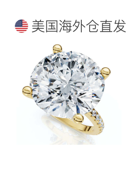 自营pompeii3Certified 4 1/3Ct Round Diamond Engagement Ring
