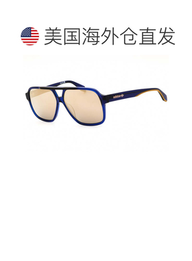 自营adidasOR0066 91g哑光蓝色/棕色镜子-哑光蓝色 美国奥莱直发