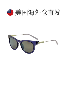 自营Nike Women's 52 mm Blue Sunglasses - transparent diffuse