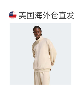 自营Men's adidas SOFT LUX TRACK TOP - crystal linen 美国奥莱