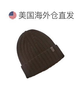 自营Vince基本款Chunky Rib羊毛和羊绒混纺毛线呢-黑色 美国奥莱