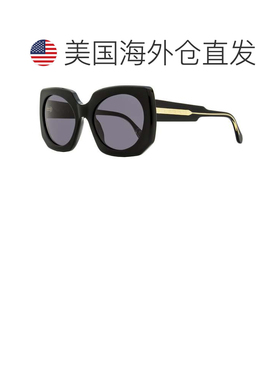 自营Marni 女士方形太阳镜 Jellyfish Lake RYM 黑色 56 毫米 - r