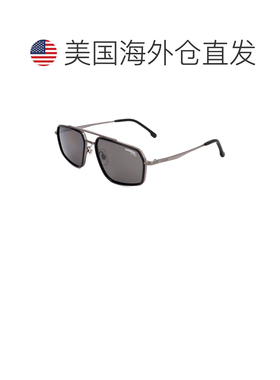 自营Carrera男士58毫米深钌黑色太阳镜CARRERA338-S-V81-58-深钌
