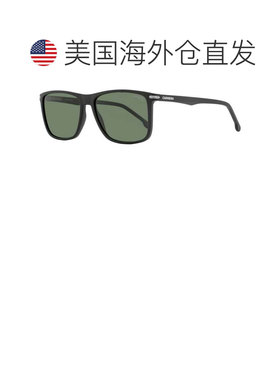 自营Carrera男士偏光矩形太阳镜298/S 003UC哑光黑色57mm-003uc