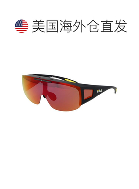 自营Fila Plastic Men's Sunglasses - black 美国奥莱直发