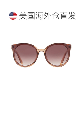 自营Nine West 59773RNJ TAN Brown Oval Ladies Sunglasses 1026