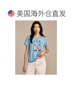 自营Lucky Brand Women's Disney Lucky-中深蓝色 美国奥莱直发