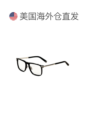 自营Philipp Plein Men's 53 mm Black Opticals - black 美国奥
