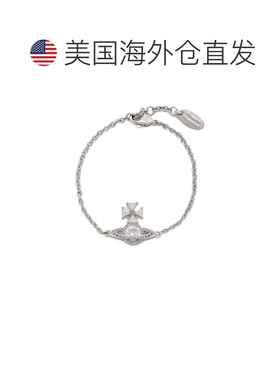 自营vivienne westwoodDelicate Silver-Tone Planet Charm Brace