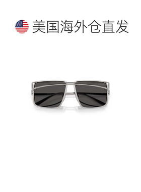 自营prada0pr C55s Geometric Square Sunglasses - grey 美国奥