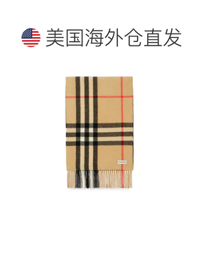 美国直邮BURBERRY-男女通用Mu 168x30 Giant Chk Cas博柏利围巾