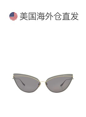 自营Dita INTERWEAVER Dark Grey Cat Eye Ladies Sunglasses DTS