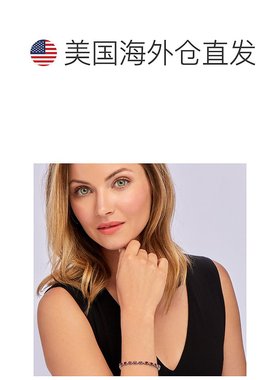 Ross-Simons 多宝石和钻石配饰珠宝套装：3 条纯银手链 7.25 英