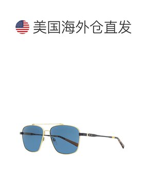 自营 Shinola 男式 Flexon Navigator 太阳镜 SH2100SM 718 缎金/