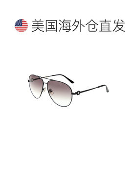 自营salvatore ferragamoFerragamo男士61mm太阳镜-黑色 美国奥莱