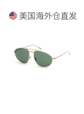 自营tom fordFT0796 28N闪亮玫瑰金/绿色-闪亮玫瑰金 美国奥莱直