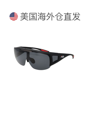 自营Fila Plastic Men's Sunglasses - black 美国奥莱直发