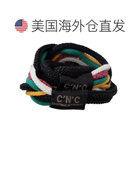 自营Costume National Rope Leather Rustic Hook Buckle Women's