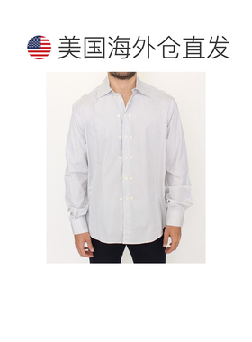 自营Ermanno Scervino  Striped Regular Fit Casual Men's Shirt