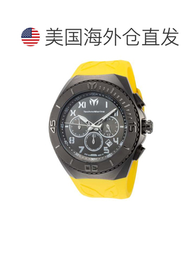 自营TechnoMarine Men's Manta 48mm Quartz Watch - yellow 美国