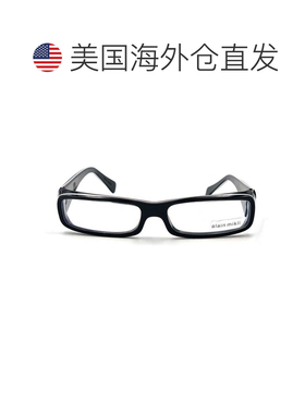 自营alain mikli黑色A0325醋酸纤维矩形眼镜-灰色 美国奥莱直发