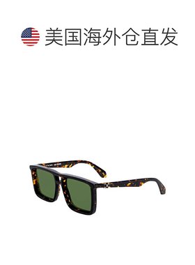 自营Off-White Sunglasses Square Full Rim, Shiny Grey Frame A